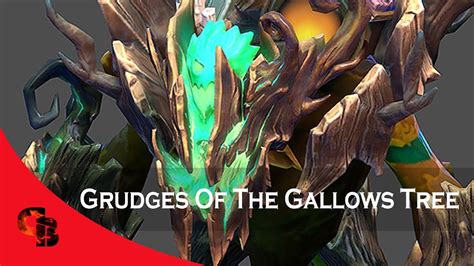 Dota 2 Store Treant Protector Grudges Of The Gallows Tree YouTube