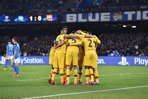 Video Napoli Barcellona 1 1 Highlights Gol E Sintesi Champions League