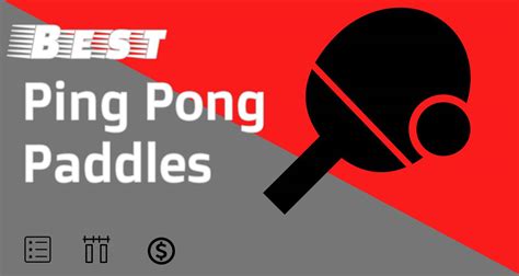 2024 Guide Best Ping Pong Paddles For Every Player