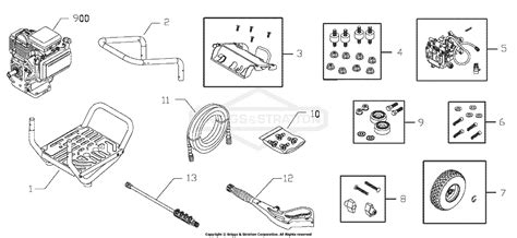 Briggs And Stratton Power Products 020303 0 3 000 PSI Brute Parts