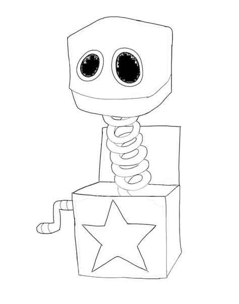 Coloriage Boxy Boo Imprimer Sur Coloriageenfant