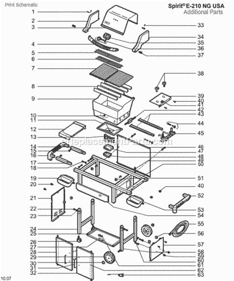 Weber Grill Spirit E 210 Parts | Reviewmotors.co