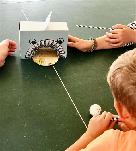 Kindergeburtstag Drinne Spiele Haifisch Fuettern Heimatdinge