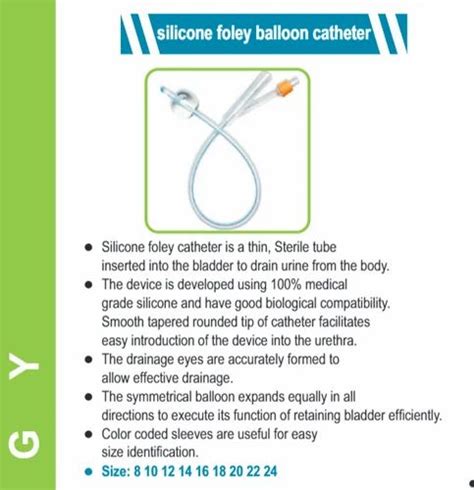 Rubber Silicone Foley Balloon Catheter 2 Way At Rs 132 Piece In Surat