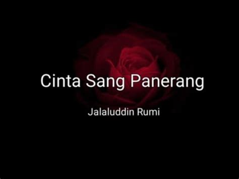 Cinta Sang Penerang Musikalisasi Puisi Puisi Jalaluddin Rumi YouTube