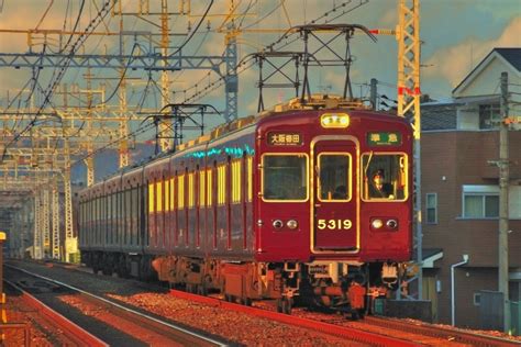 阪急電鉄 阪急5300系電車 5319 南茨木駅 阪急 鉄道フォト・写真 By 丹波篠山さん レイルラボraillab