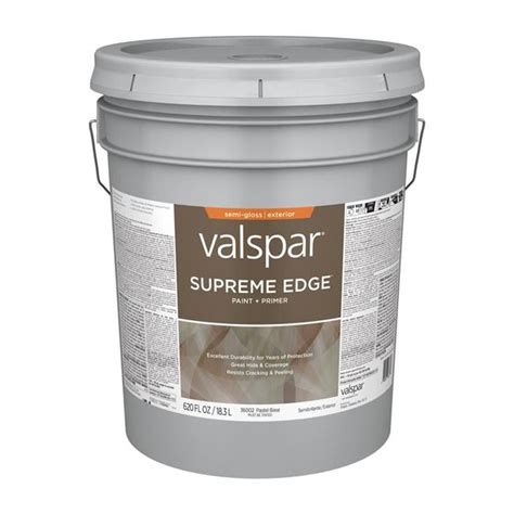 Valspar 028 0036002 008 5 Gal Supreme Acrylic Latex House Trim Paint And Primer Neutral And Pastel