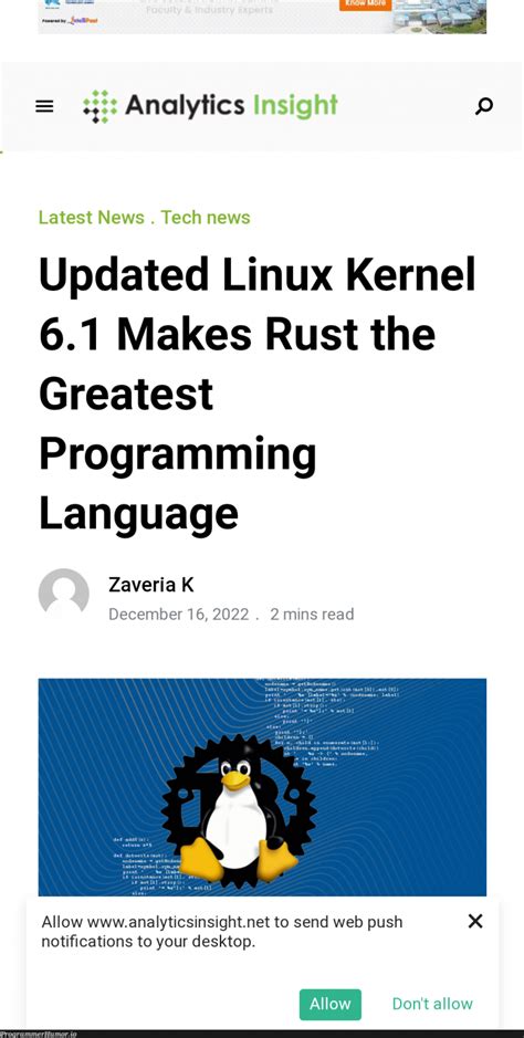 it’s happening!!!! damn rust programmers they are rewriting all the world in rust ...