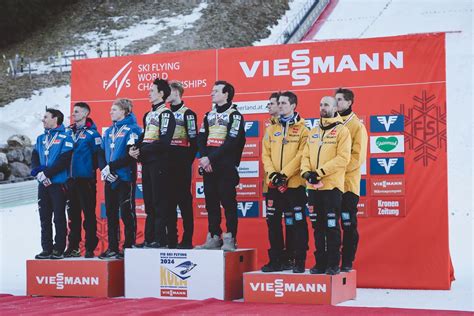 Skiflug WM Am Kulm In Bad Mitterndorf Slowenien Holt Team Titel Ski