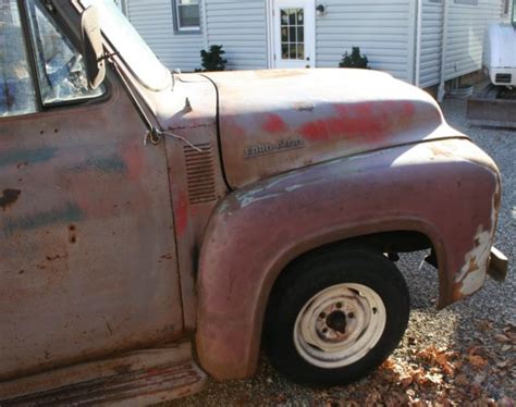 Ford F Panel Truck Barn Find Hot Rod Rat Rod Sedan Delivery F