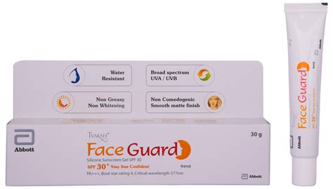 Tvaksh Face Guard Spf Pa Silicon Sunscreen Gel Gm Price