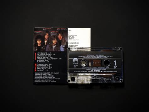 Metallica Kill Em All Cassette Photo Metal Kingdom