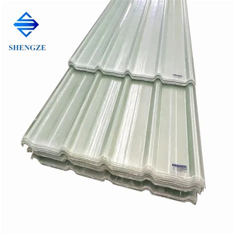 Frp Roof Tile Fiberglass Transparent Roofing Sheet Grp Corrugated Sheet