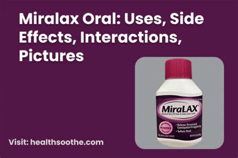 Miralax Oral Uses Side Effects Interactions Pictures Healthsoothe