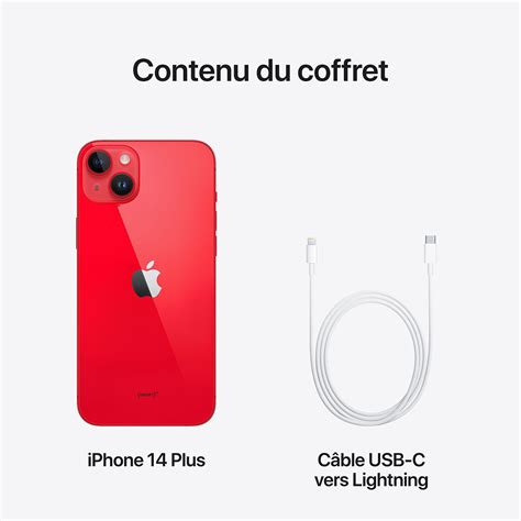 Apple Iphone Plus Go Product Red Mq Zd A Achat Smartphone