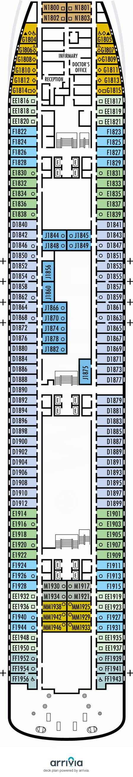 Rotterdam Deck Plans