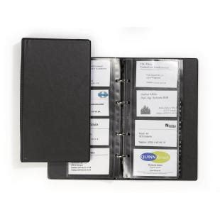 DURABLE 2441 VISIFIX ECONOMY Business Card Album Black Mister Worker