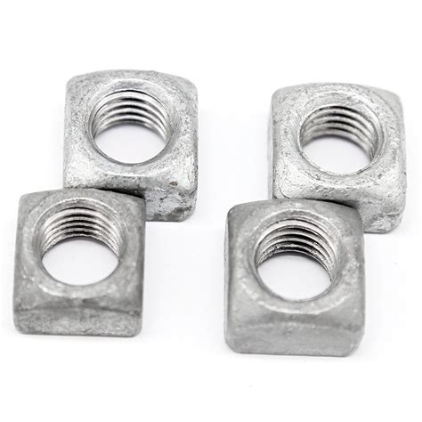 M Square Weld Nut Sus Stainless Steel Square Machine Nut Din