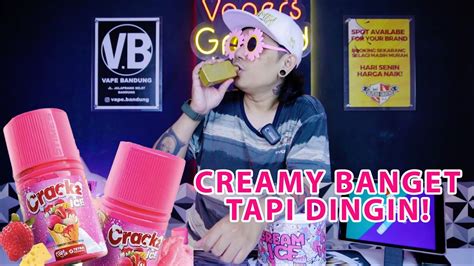 CRACKZ ICE STRAWBERRY CHEESE ICE CREAM By TETRA INDONESIA X VO