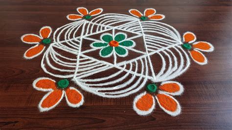 Pongal 2022 Special Star Padi Kolam 5 3dots Padi Kolam Sankaranti