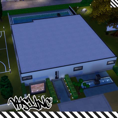 Vhsync Minimalist Modern House The Sims Rooms Lots Curseforge