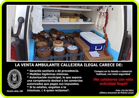 Polic A Local La Venta Ambulante Ilegal Carece De Garant A Sanitaria