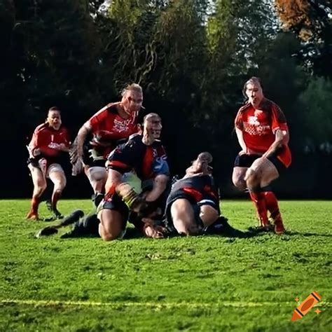 Image Of Monkeys Playing Rugby On Craiyon