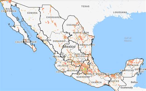 Cellular Mexico Cellular Coverage Maps