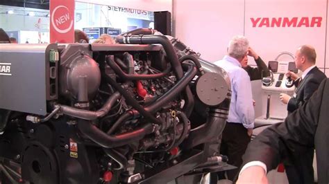 Vorstellung Des Yanmar 8lv 370z Motors Youtube