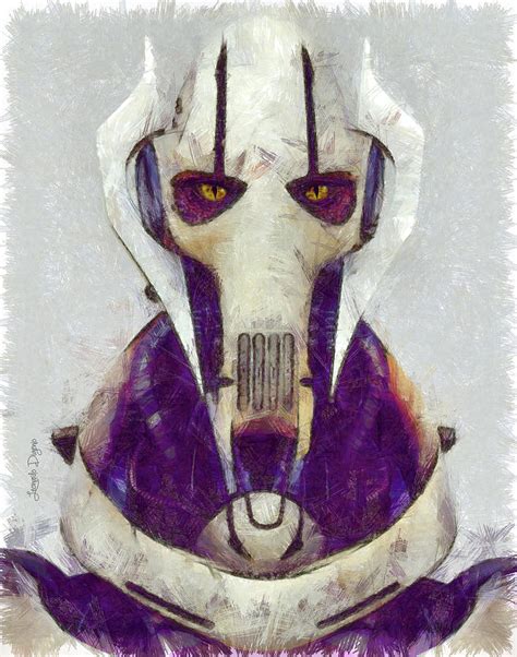 General Grievous Painting By Leonardo Digenio Fine Art America