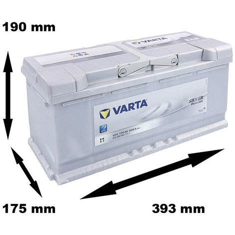 Batterie Varta Silver Dynamic I V Ah A