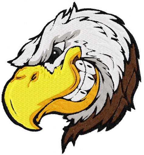 Eagle Mascot Free Embroidery Design Free Embroidery Designs Links And