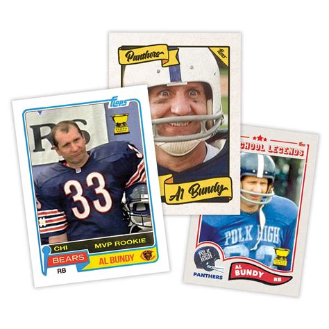 Al Bundy Football Cards Super Fan Pack Includes 3 Al Bundy - Etsy