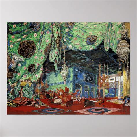 Set Design For Scheherazade Poster Zazzle