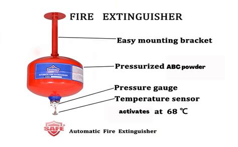 ECO FIRE Automatic Modular ABC Powder Type Fire Extinguisher 5 Kg