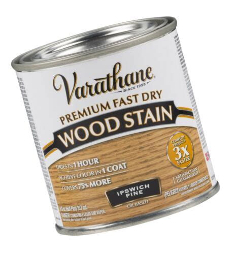 Varathane Premium Fast Dry Wood Stain Pint Ipswich Pine