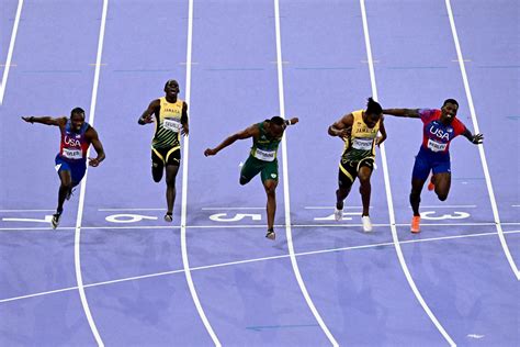 American Sprinter Noah Lyles Wins Gold In Meters At Paris Olympics