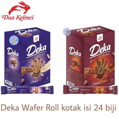 Jual Deka Wafer Roll Box Isi Pcs Shopee Indonesia