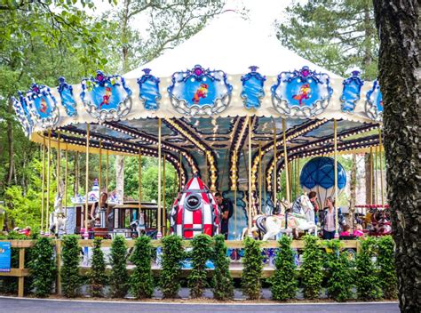 Le Carrousel Parc Bagatelle Attraction Fair Grounds Merry Go Round