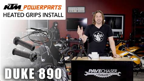 Ktm Duke Heated Grips Install Ktm Power Parts Youtube