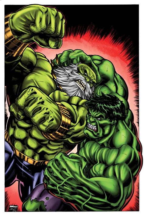 Hulk Vs Maestro COLORS sample by AdrielDallaVecchia on DeviantArt