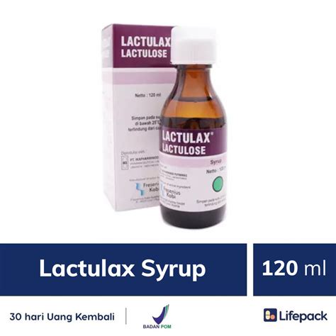 Lactulax Syrup 120 Ml Obat Untuk Sembelit Atau Konstipasi Kronis