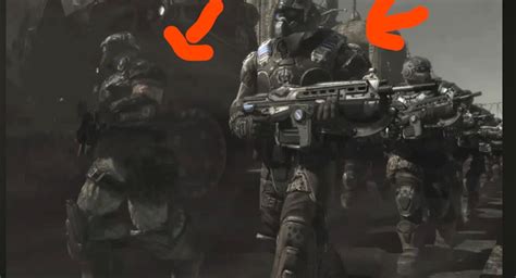 Just noticed this in the Gears 2 intro cutscene : r/GearsOfWar