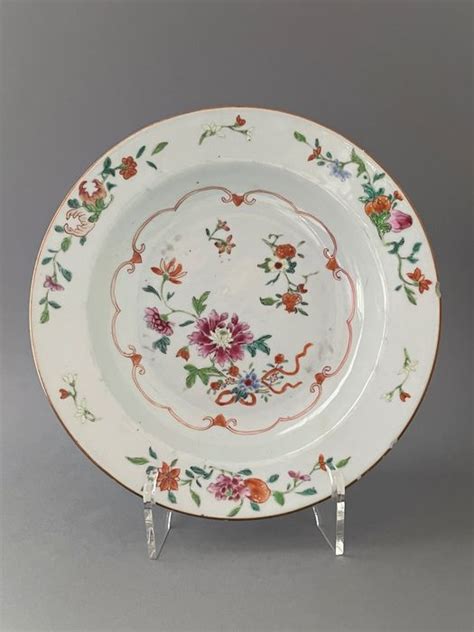 Plate Famille Rose Porcelain China Qianlong Catawiki