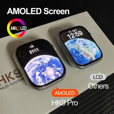 Original Hk Pro Amoled Smart Watch Compass Series Bluetooth Call