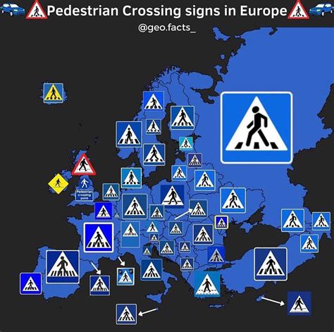 Pedestrian crossing signs in Europe : r/geoguessr