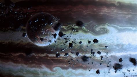 Hd Wallpaper Of Jupiter A Sci Fi Planetary Odyssey By Gugo