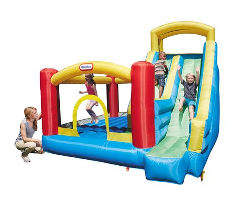 Little Tikes Giant Slide Bouncer This Bouncer Has It All A Large