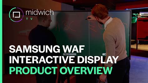 Samsung's AI-Powered WAF Interactive Panel | Full Product Overview ...