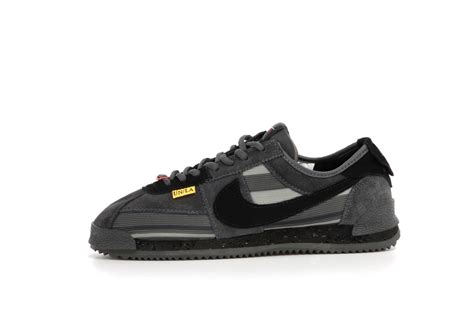 Мужские Кроссовки Nike Cortez x Union L.A Dark Gray Black / Найк Кортез ...